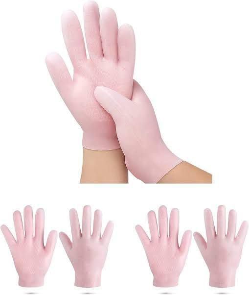 Silicone Gel Spa Socks & Glove Set (1 Pair) – For Dry, Cracked Skin